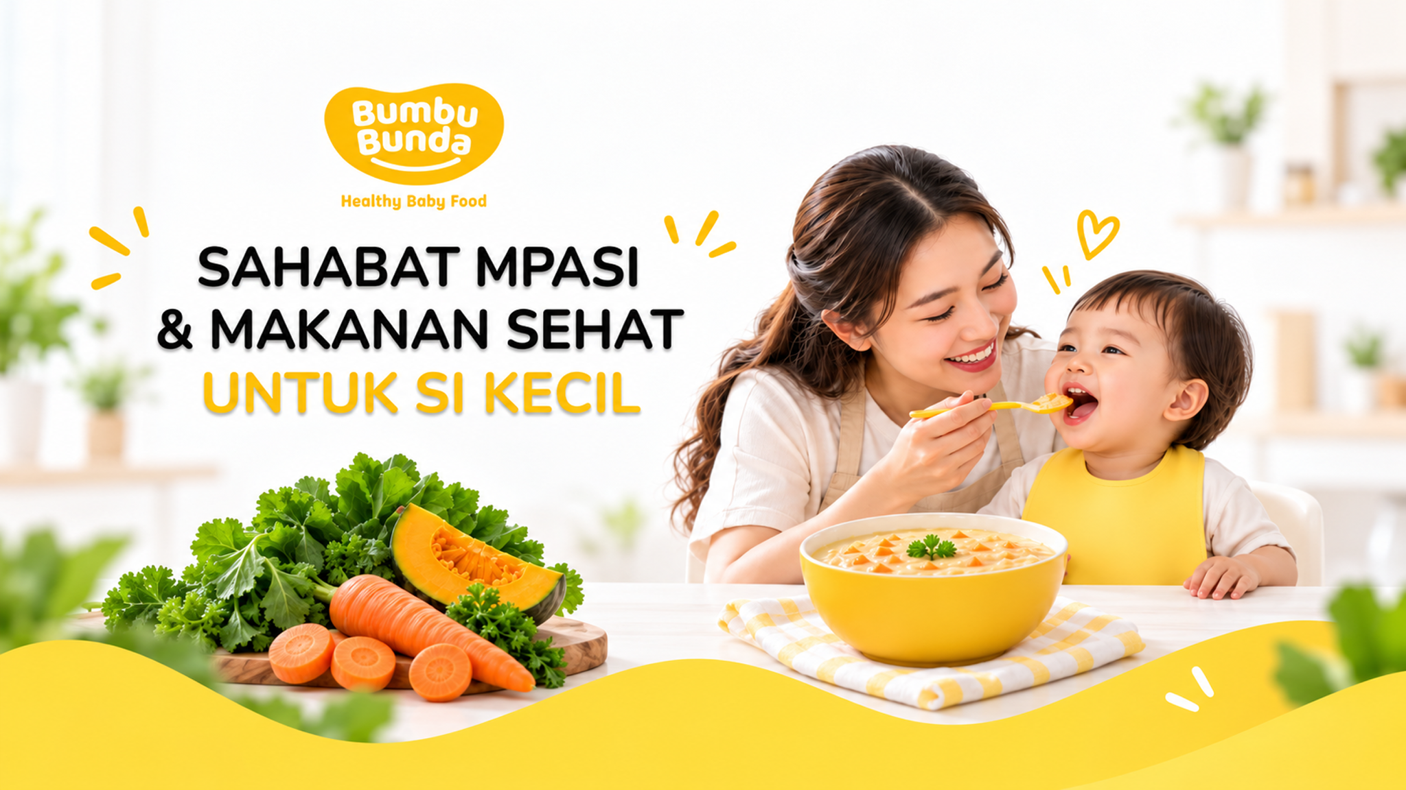 Sahabat MPASI dan makanan sehat untuk si kecil